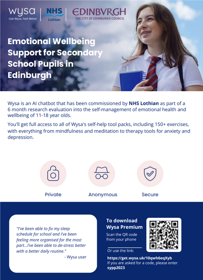 Wellbeing Support for Young People